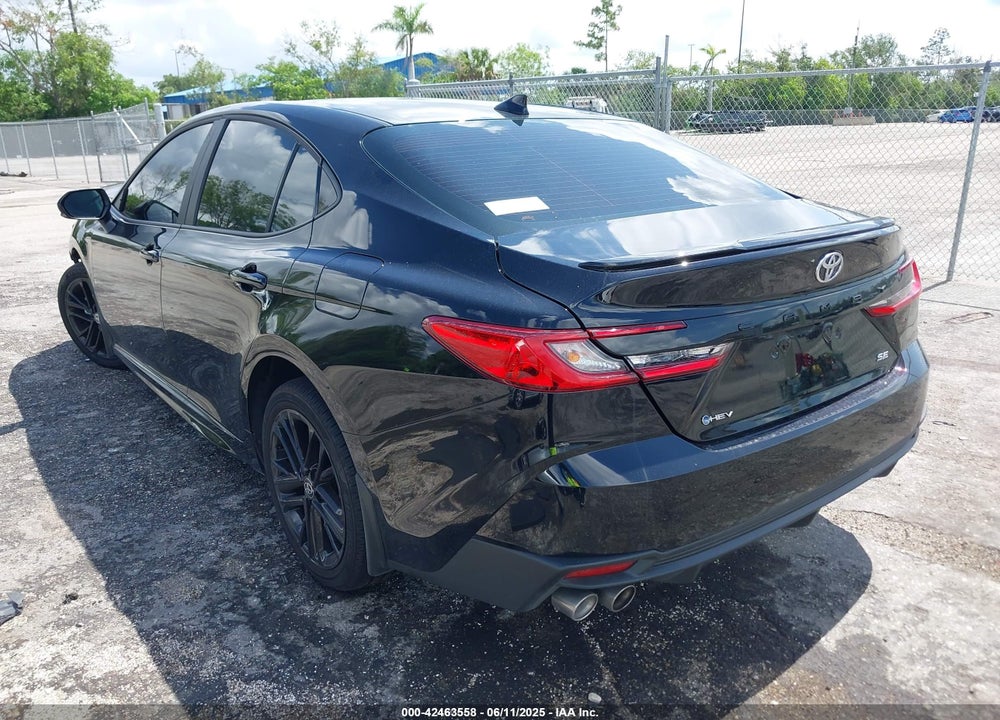 2025 TOYOTA CAMRY SE VIN: 4T1DAACK3SU110758
