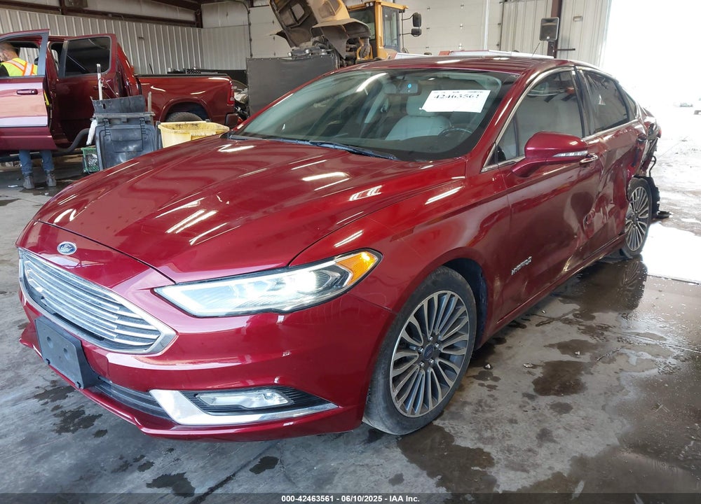 2017 FORD FUSION HYBRID VIN: 3FA6P0RUXHR158259