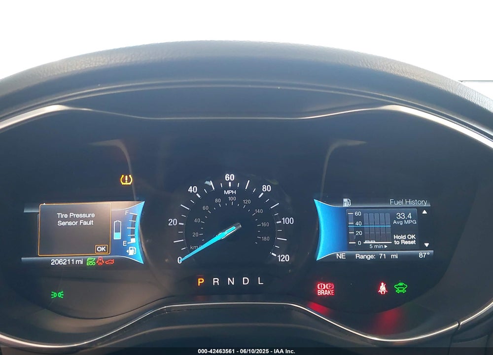 2017 FORD FUSION HYBRID VIN: 3FA6P0RUXHR158259