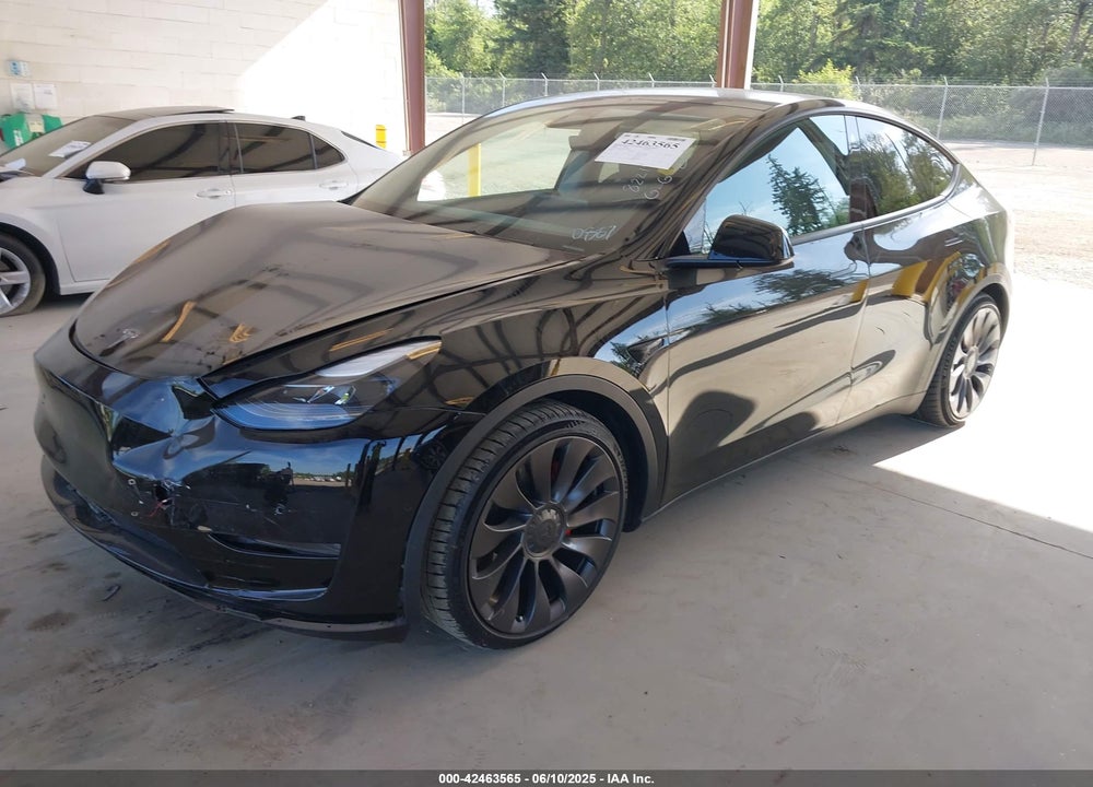 2021 TESLA MODEL Y PERFORMANCE DUAL MOTOR ALL-WHEEL DRIVE VIN: 5YJYGDEF8MF140887