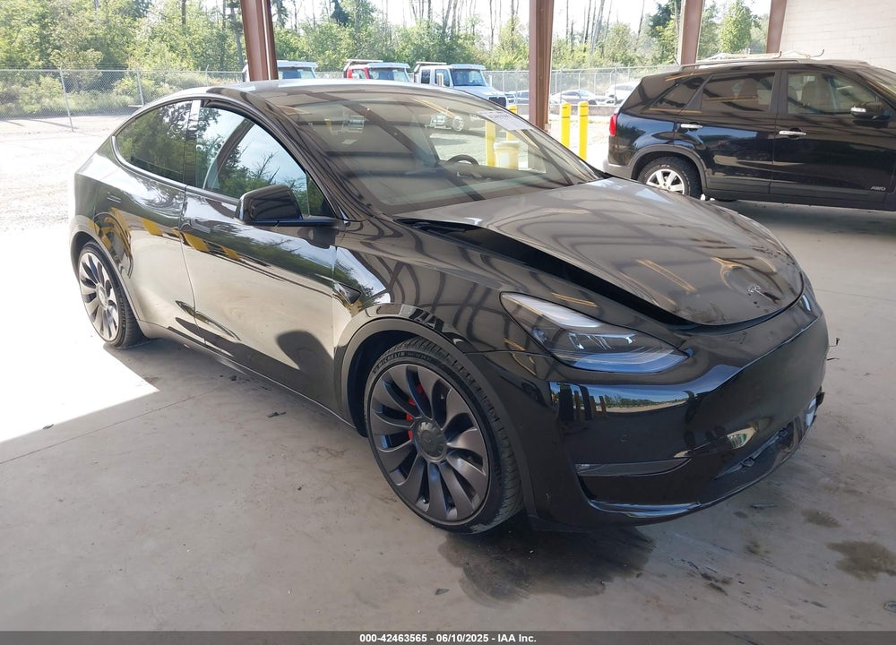 2021 TESLA MODEL Y PERFORMANCE DUAL MOTOR ALL-WHEEL DRIVE VIN: 5YJYGDEF8MF140887