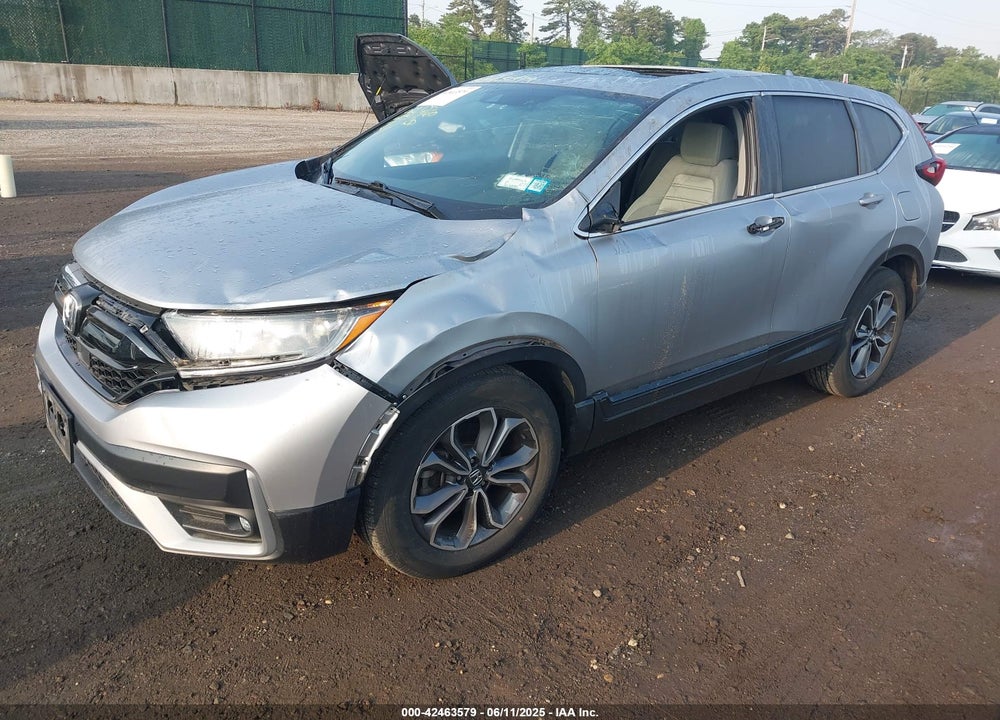 2022 HONDA CR-V AWD EX VIN: 2HKRW2H52NH604998
