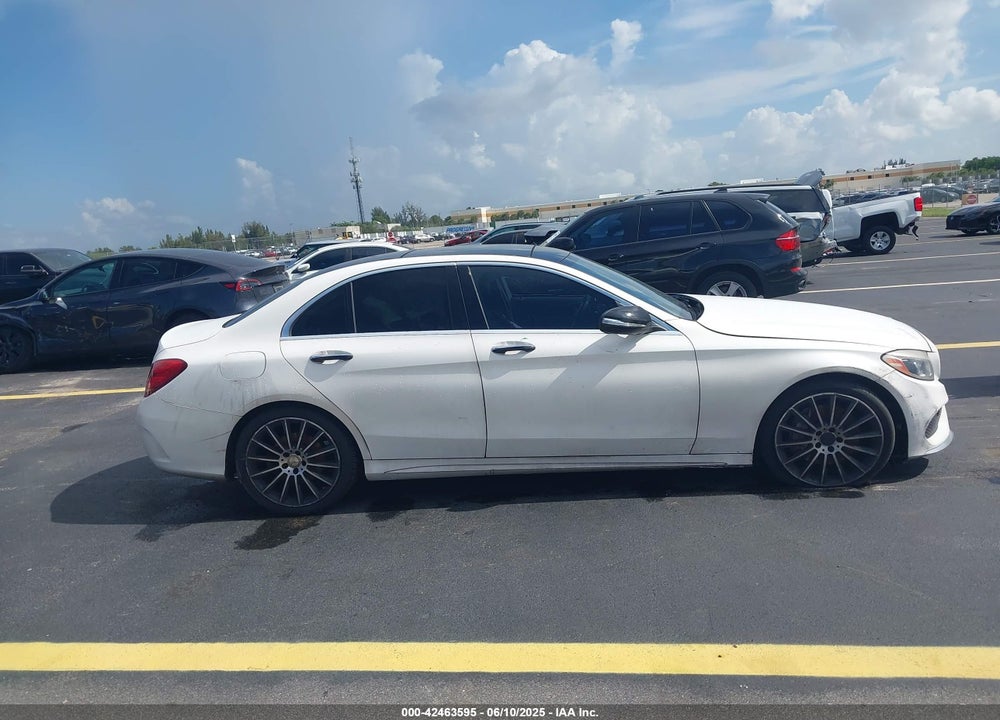 2015 MERCEDES-BENZ C 400 VIN: 55SWF6GBXFU015973