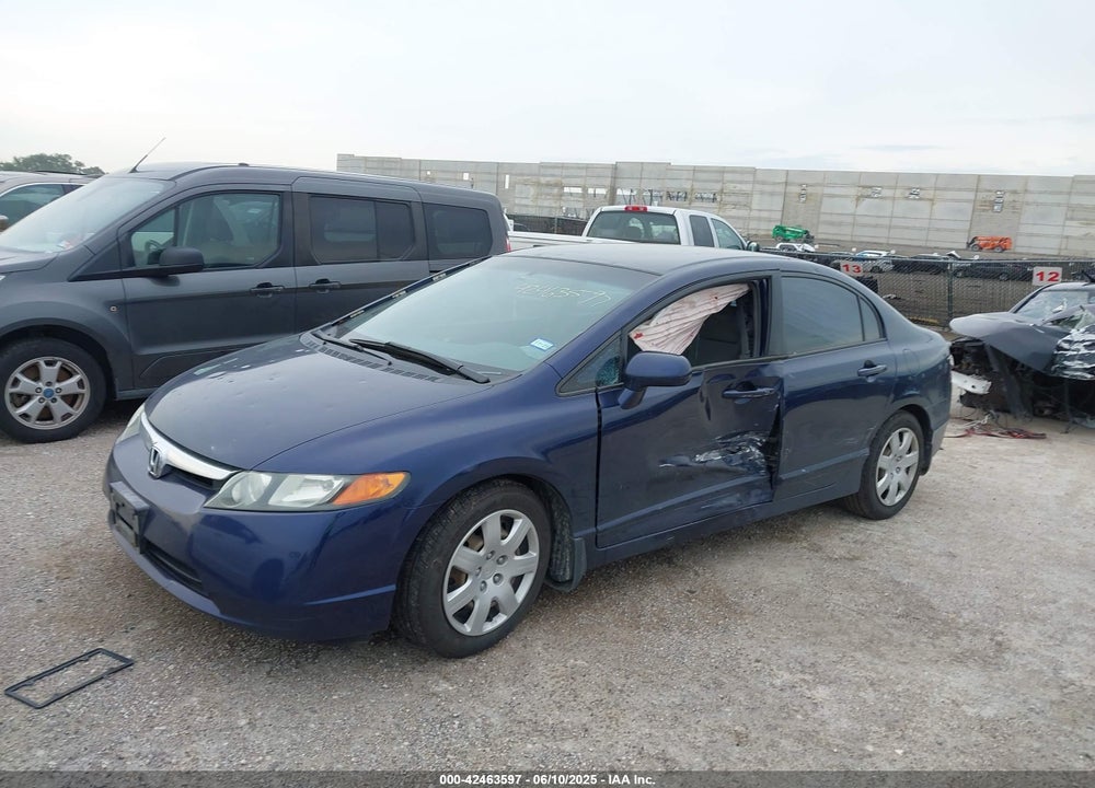 2007 HONDA CIVIC VIN: 1HGFA16507L039195