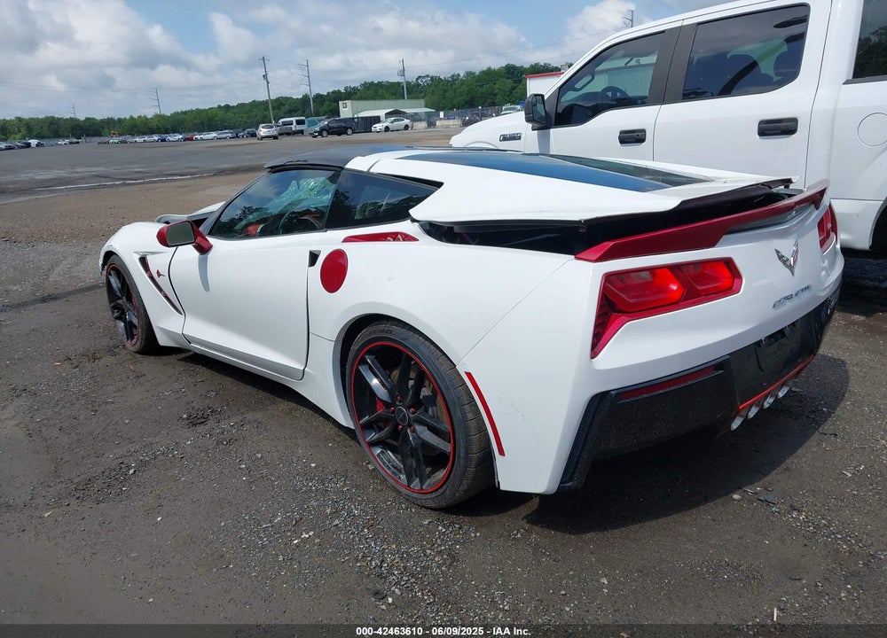 2014 CHEVROLET CORVETTE STINGRAY Z51 VIN: 1G1YM2D79E5103768