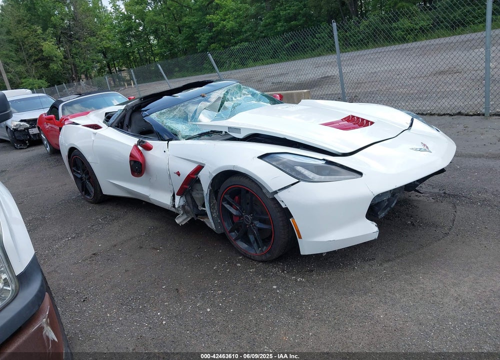 2014 CHEVROLET CORVETTE STINGRAY Z51 VIN: 1G1YM2D79E5103768