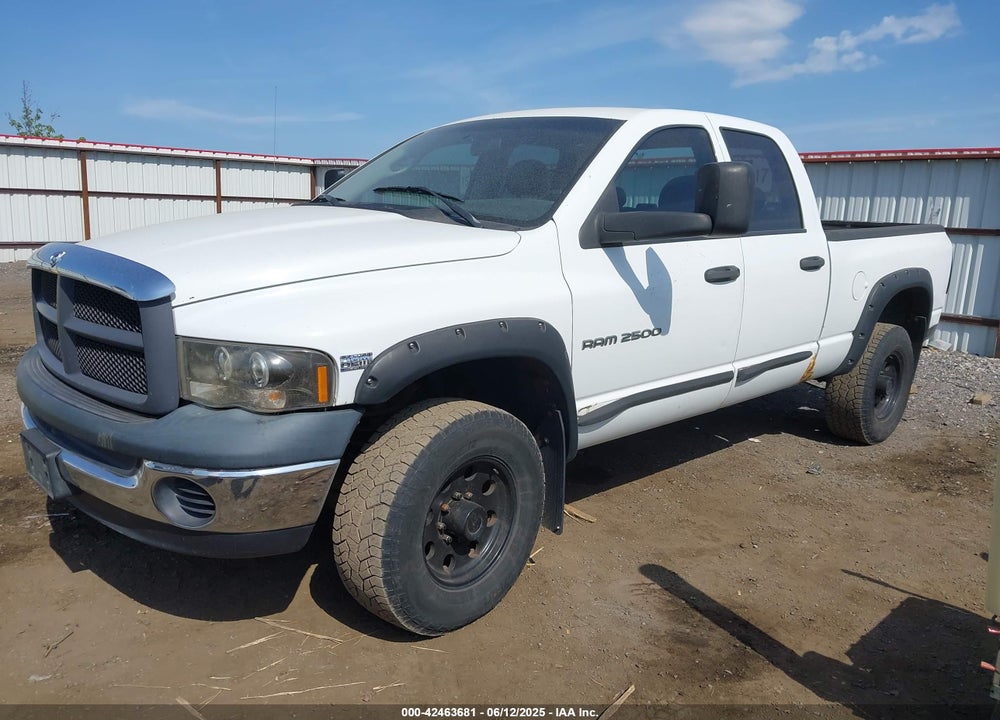 2004 DODGE RAM 2500 ST VIN: 1D7KU28D74J143209