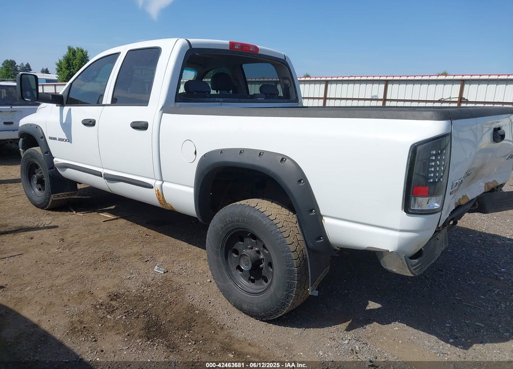 2004 DODGE RAM 2500 ST VIN: 1D7KU28D74J143209