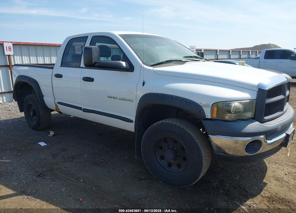 2004 DODGE RAM 2500 ST VIN: 1D7KU28D74J143209