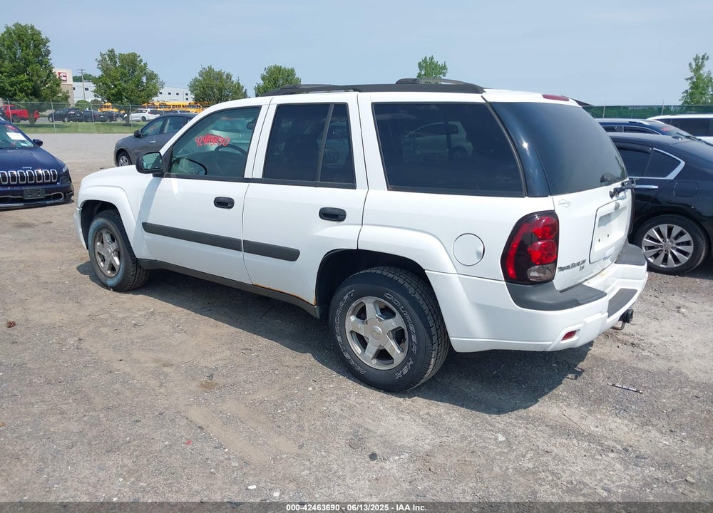 2005 CHEVROLET TRAILBLAZER LS VIN: 1GNDT13S752389542
