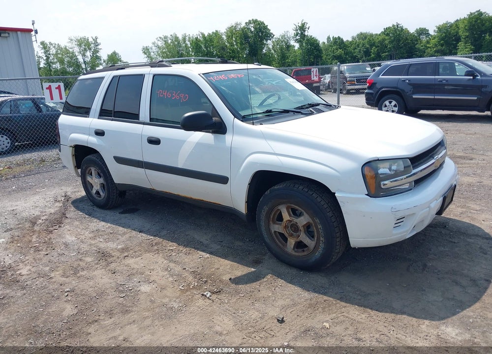 2005 CHEVROLET TRAILBLAZER LS VIN: 1GNDT13S752389542