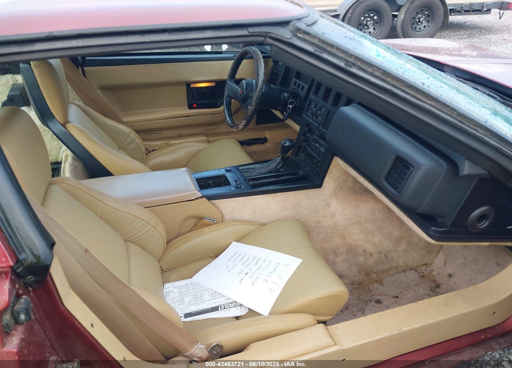 1986 CHEVROLET CORVETTE VIN: 1G1YY0789G5113359