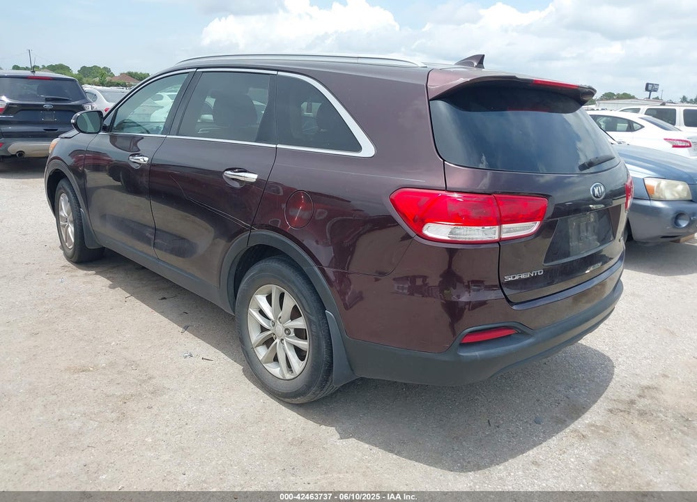 2016 KIA SORENTO 2.4L LX VIN: 5XYPG4A32GG055287