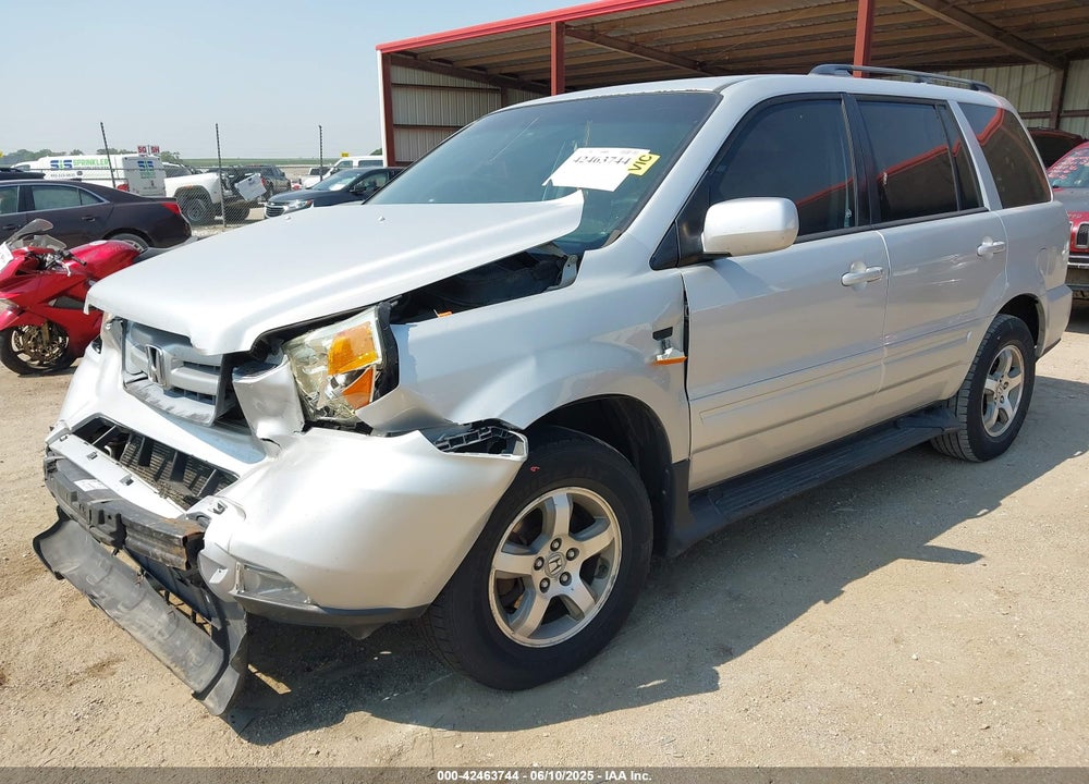 2006 HONDA PILOT EX-L VIN: 5FNYF18696B020807