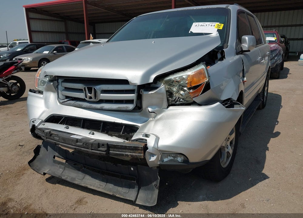 2006 HONDA PILOT EX-L VIN: 5FNYF18696B020807