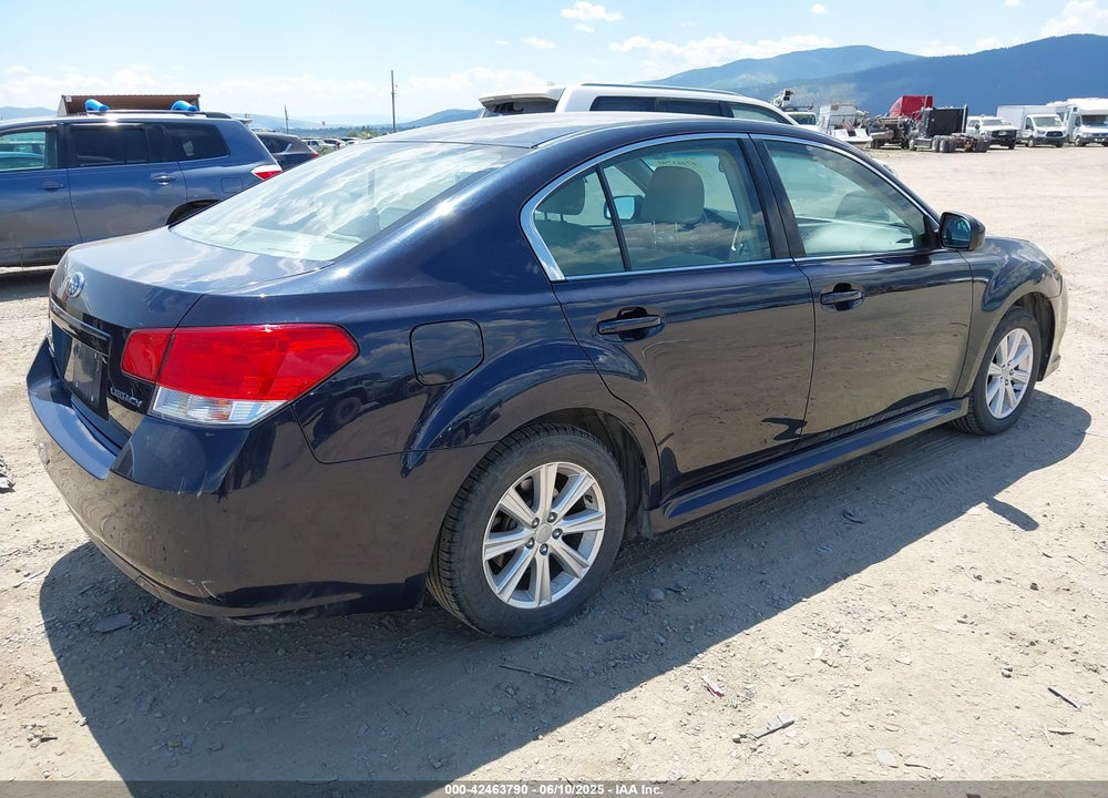 2012 SUBARU LEGACY VIN: 4S3BMCB62C3022259