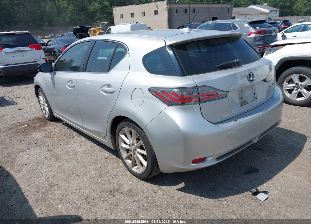 2011 LEXUS CT 200H PREMIUM VIN: JTHKD5BH5B2008176