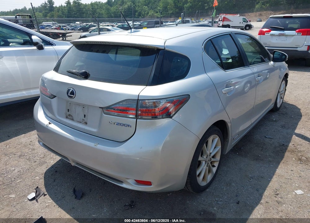 2011 LEXUS CT 200H PREMIUM VIN: JTHKD5BH5B2008176