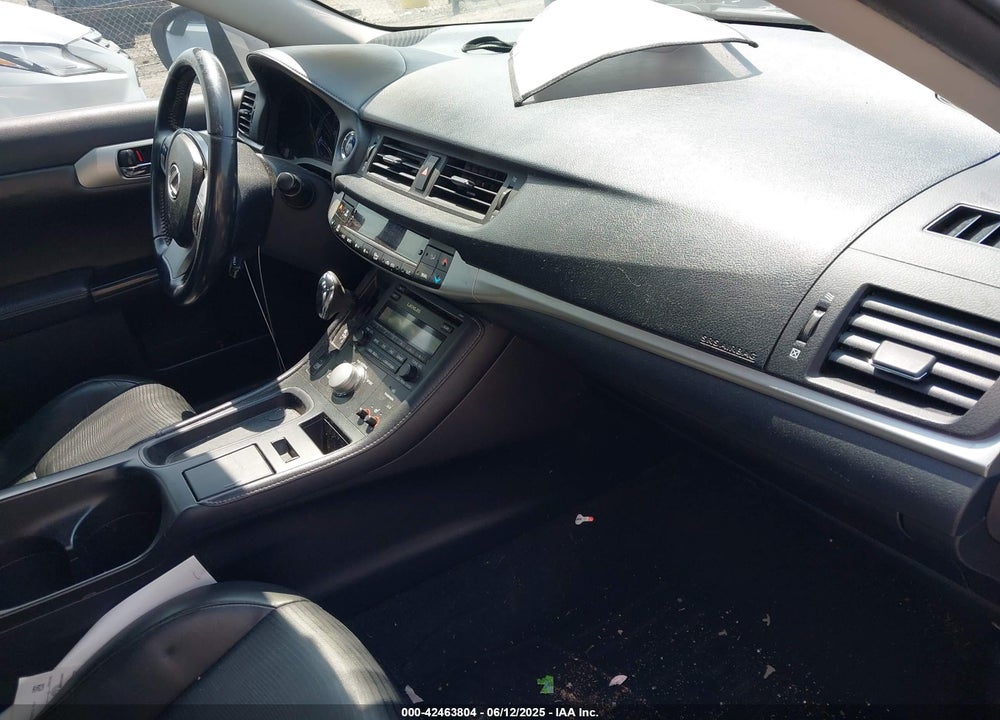 2011 LEXUS CT 200H PREMIUM VIN: JTHKD5BH5B2008176