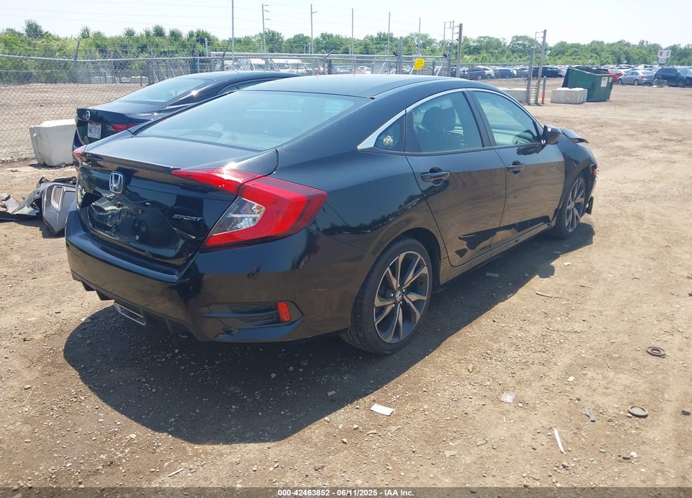 2019 HONDA CIVIC VIN: 2HGFC2F85KH585345