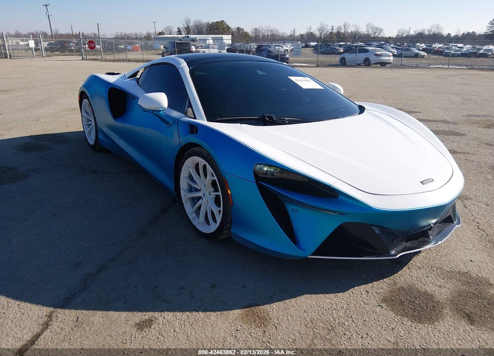 2025 MCLAREN ARTURA PERFORMANCE/TECHLUX/VISION VIN: SBM16BEA2SW003019