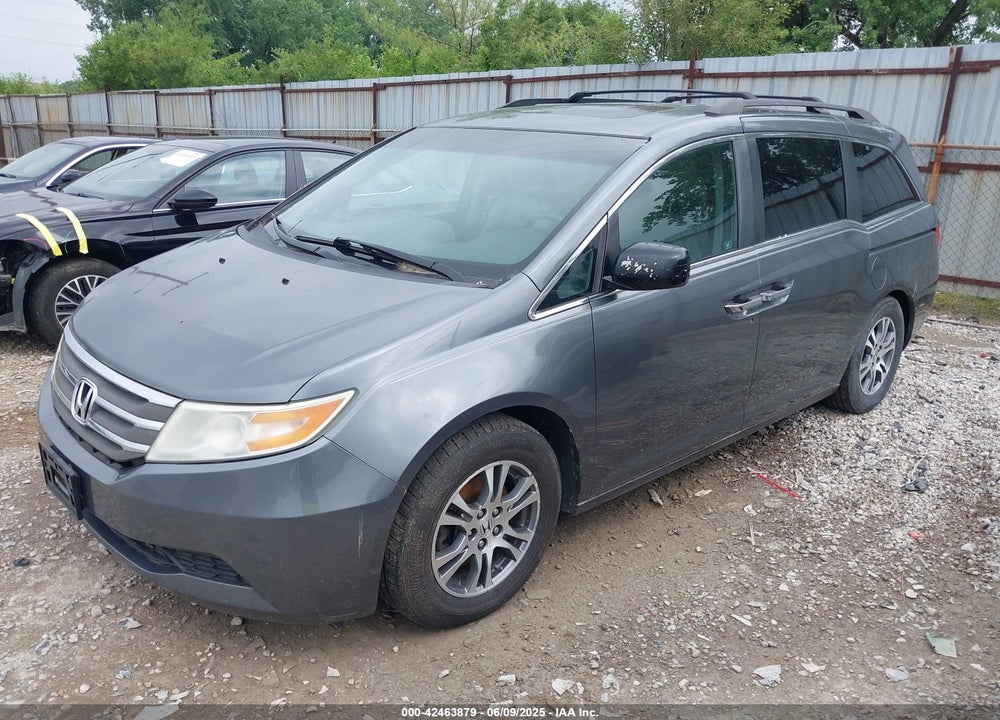 2011 HONDA ODYSSEY EX-L VIN: 5FNRL5H67BB001719