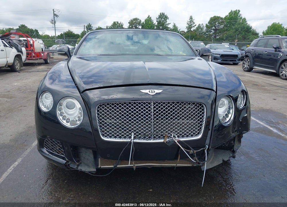 2012 BENTLEY CONTINENTA VIN: SCBGR3ZA7CC076290