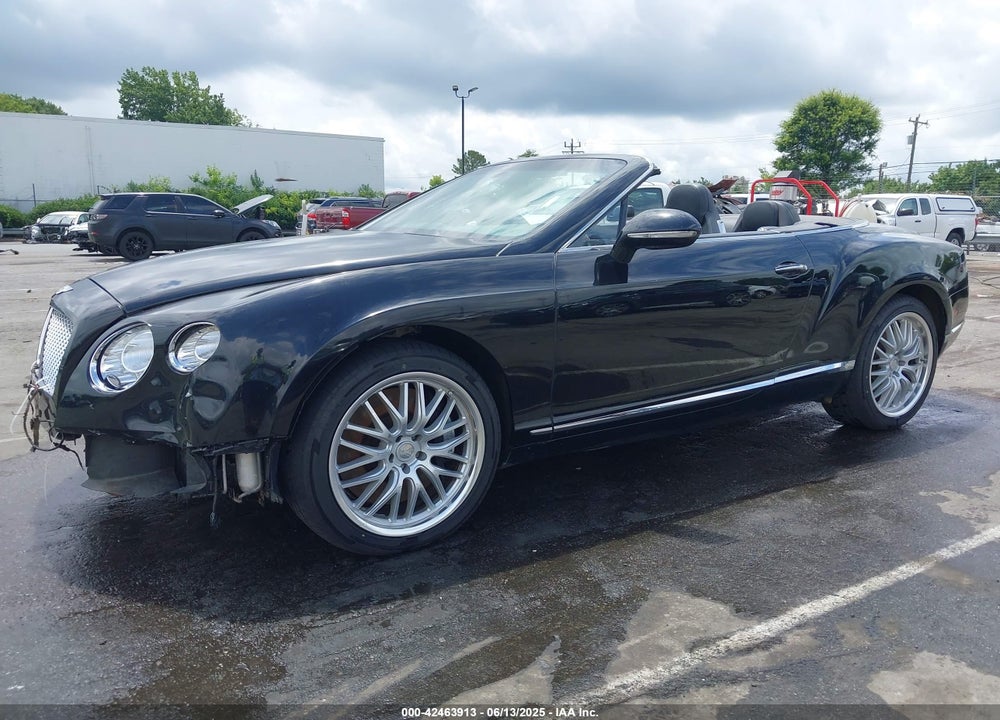 2012 BENTLEY CONTINENTA VIN: SCBGR3ZA7CC076290