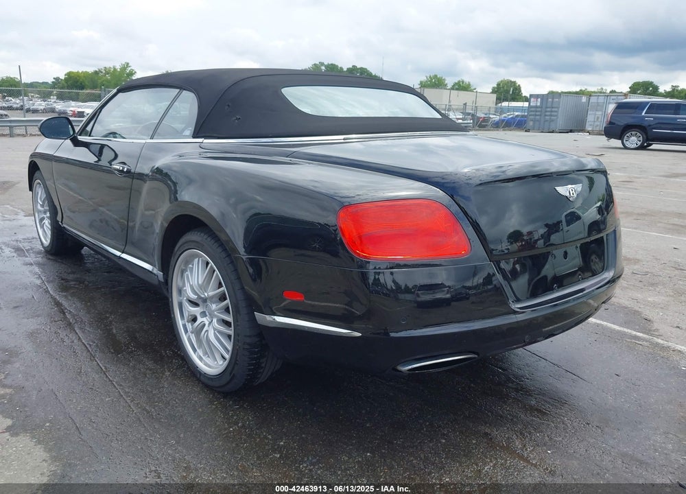 2012 BENTLEY CONTINENTA VIN: SCBGR3ZA7CC076290