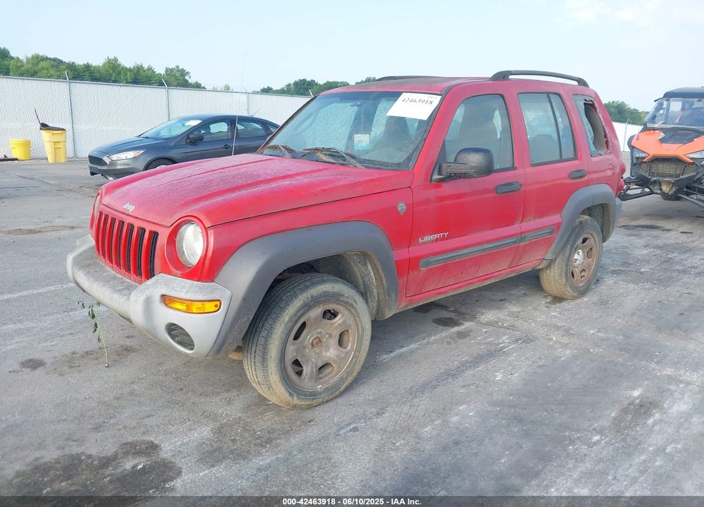 2004 JEEP LIBERTY SPORT VIN: 1J4GL48K24W230297