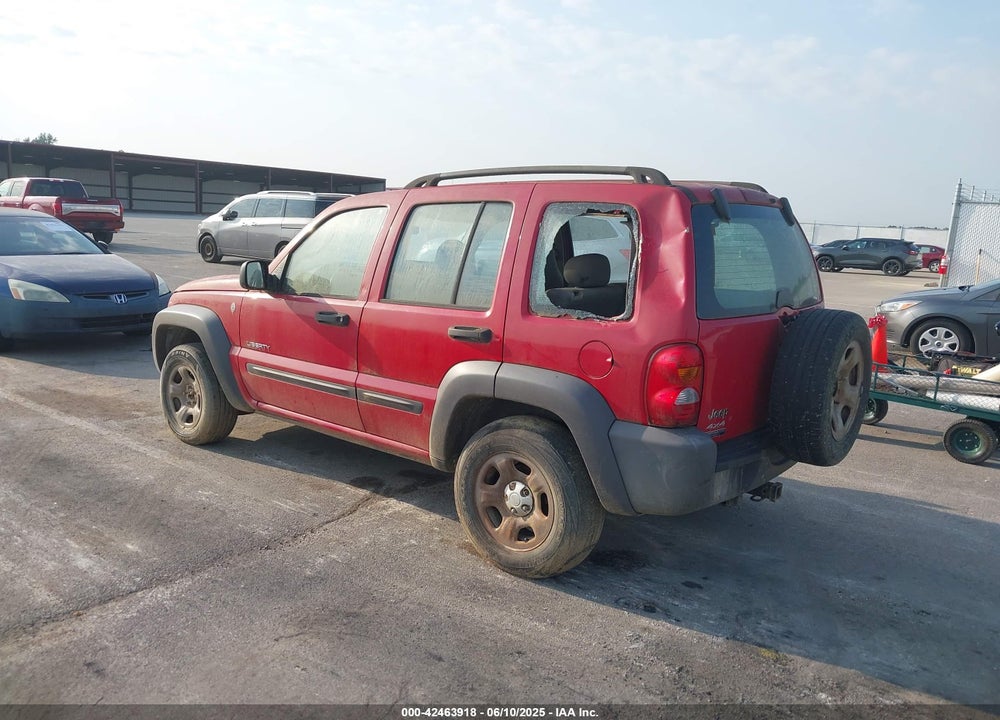 2004 JEEP LIBERTY SPORT VIN: 1J4GL48K24W230297