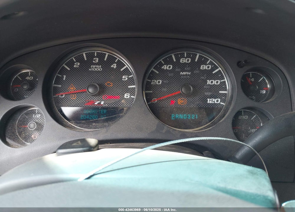 2007 CHEVROLET TAHOE LTZ VIN: 1GNFK13057R118614