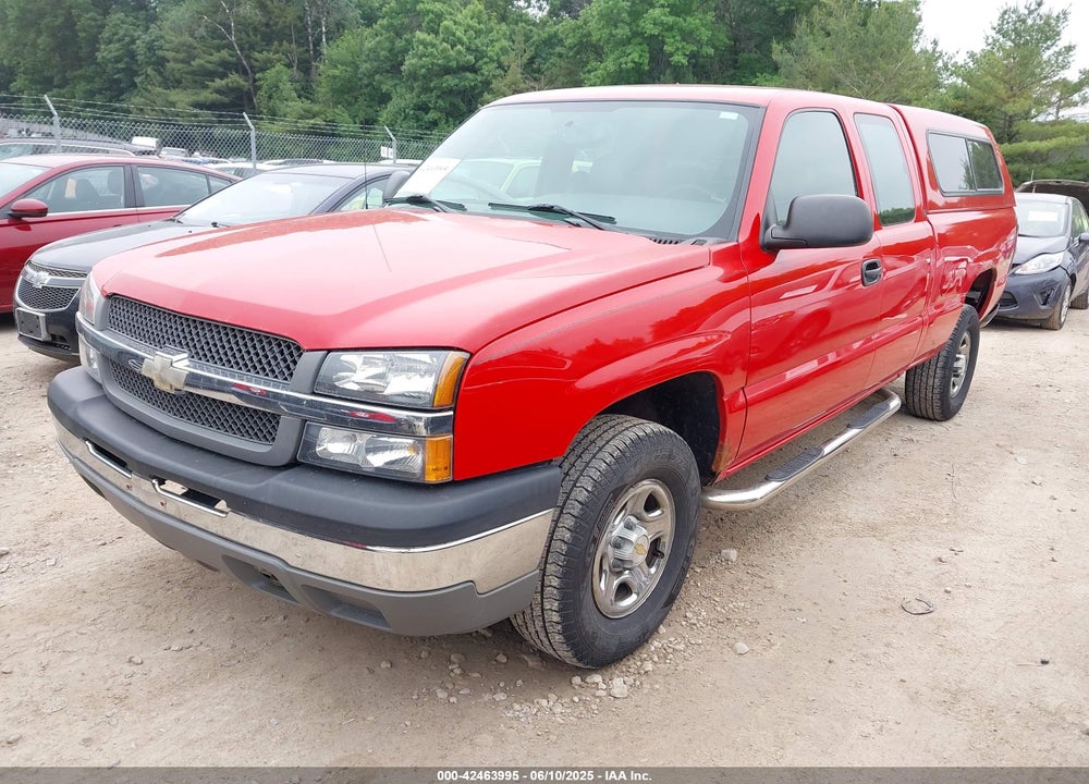 2004 CHEVROLET SILVERADO 1500 WORK TRUCK VIN: 1GCEK19V24E380617