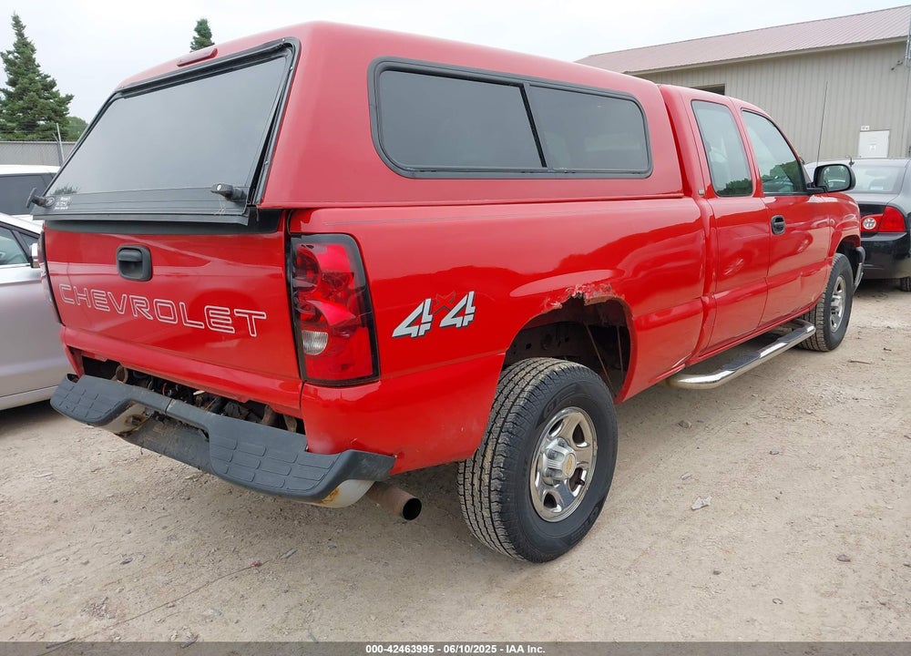 2004 CHEVROLET SILVERADO 1500 WORK TRUCK VIN: 1GCEK19V24E380617