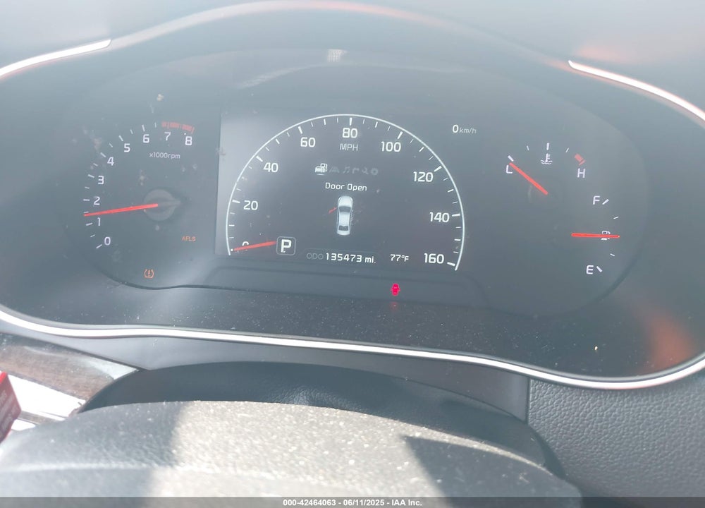 2015 KIA CADENZA LIMITED VIN: KNALN4D7XF5193733