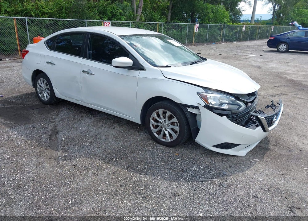 2018 NISSAN SENTRA SV VIN: 3N1AB7APXJY304451