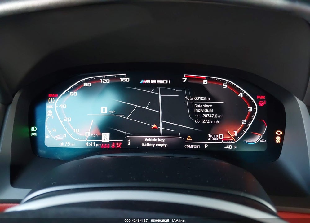 2022 BMW M850I GTAN COUPE XDRIVE VIN: WBAGV8C00NCH84020