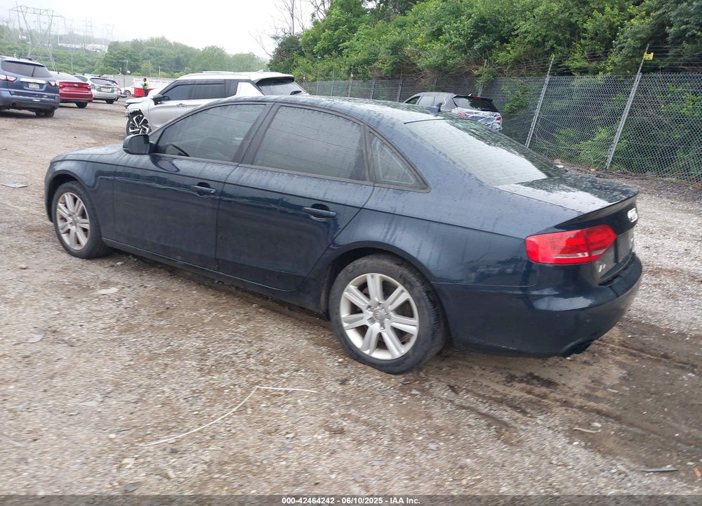 2011 AUDI A4 VIN: WAUAFAFL7BN049354