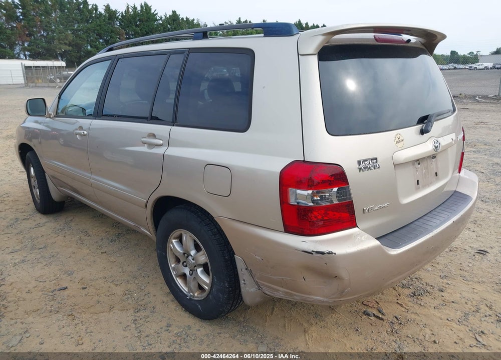 2007 TOYOTA HIGHLANDER V6 VIN: JTEHP21A170220769