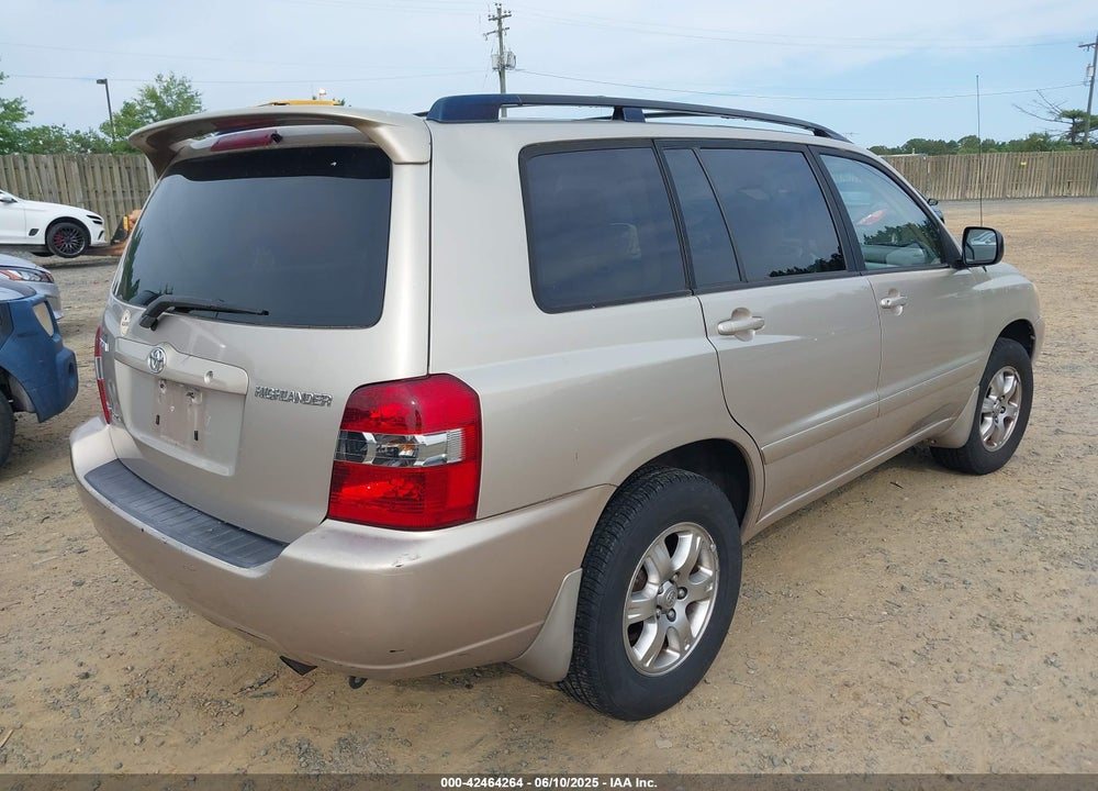 2007 TOYOTA HIGHLANDER V6 VIN: JTEHP21A170220769