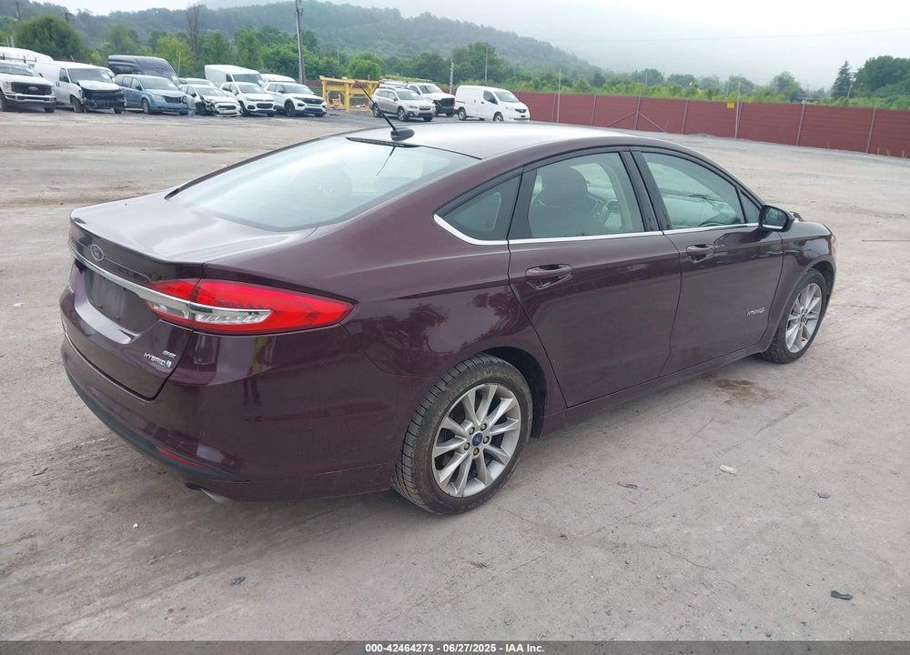 2017 FORD FUSION HYBRID SE VIN: 3FA6P0LU2HR256436