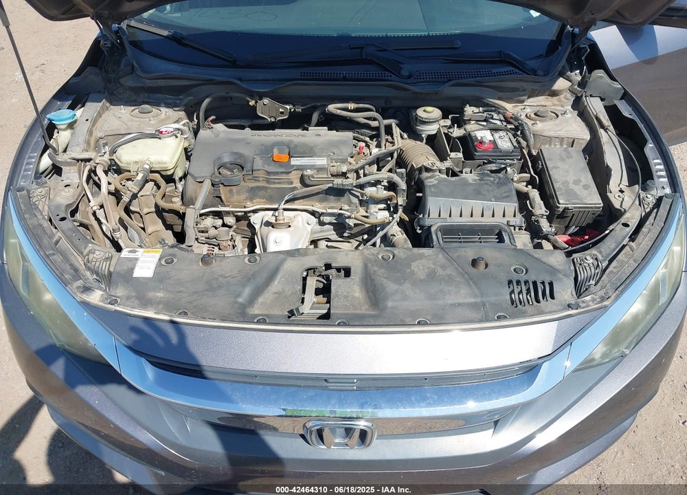 2016 HONDA CIVIC VIN: 19XFC2F51GE014880