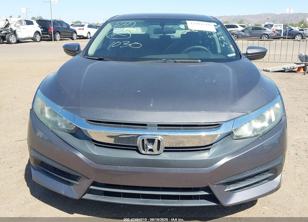 2016 HONDA CIVIC VIN: 19XFC2F51GE014880