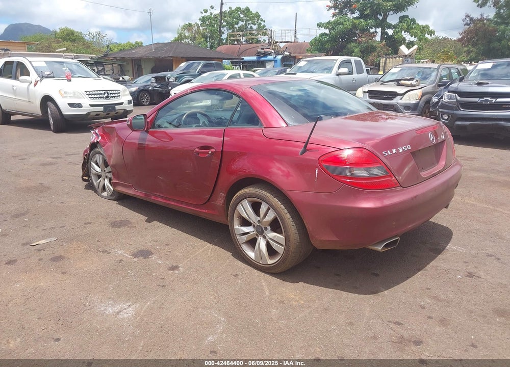 2009 MERCEDES-BENZ SLK 350 VIN: WDBWK58F19F190541