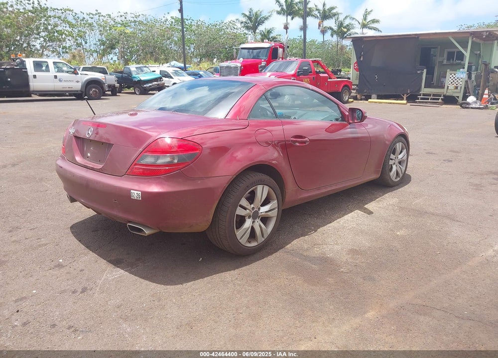 2009 MERCEDES-BENZ SLK 350 VIN: WDBWK58F19F190541