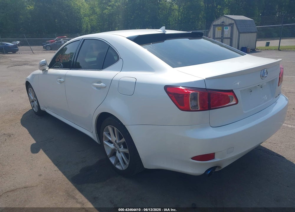2011 LEXUS IS 250 VIN: JTHCF5C23B5049655