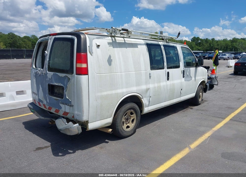 2006 CHEVROLET EXPRESS WORK VAN VIN: 1GCFG15X661148576