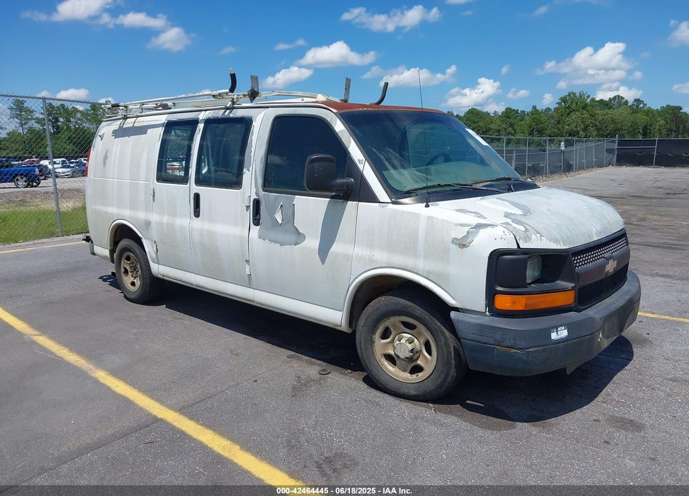 2006 CHEVROLET EXPRESS WORK VAN VIN: 1GCFG15X661148576