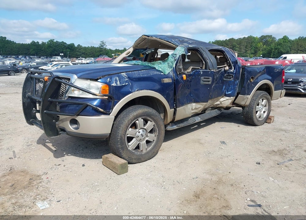 2008 FORD F-150 LARIAT VIN: 1FTPW14V68FB71403