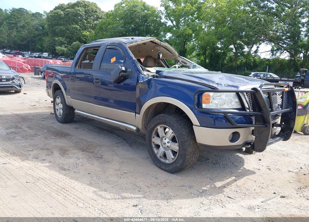 2008 FORD F-150 LARIAT VIN: 1FTPW14V68FB71403